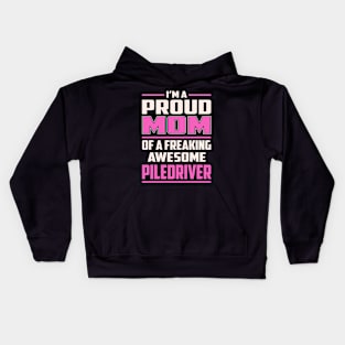 Proud MOM Piledriver Kids Hoodie